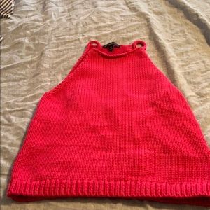 Knit tank top